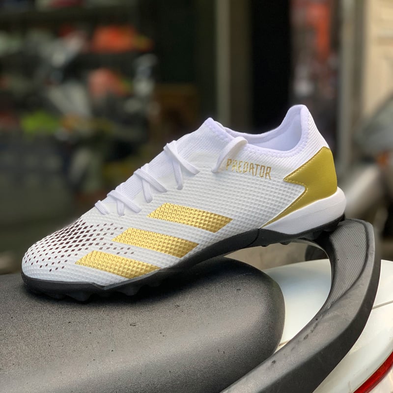 adidas Predator 20.3 TF 20.3 L TF FW9189 Inflight – White/ Gold Metallic/ Black